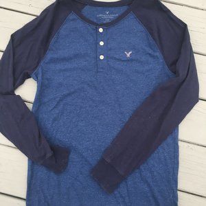 Blue Henley Shirt